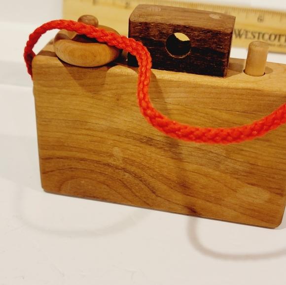 Wooden Toy Film Camera Pretend Play - Picture 5 of 10